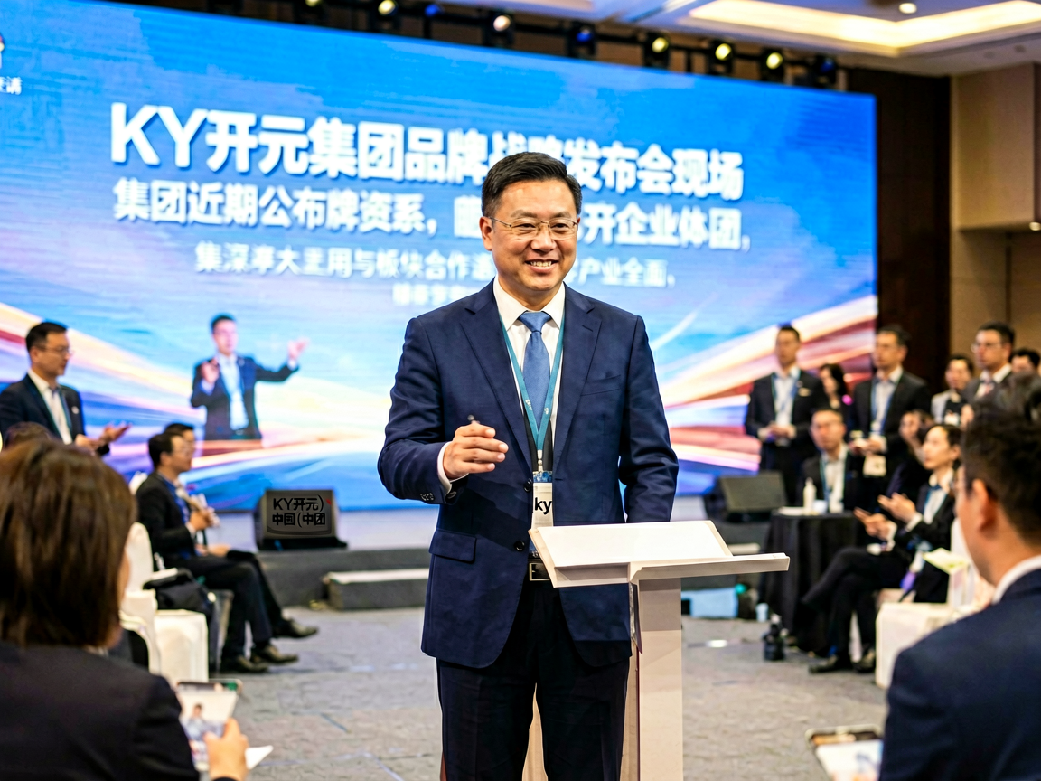 KY开元集团品牌战略发布会现场