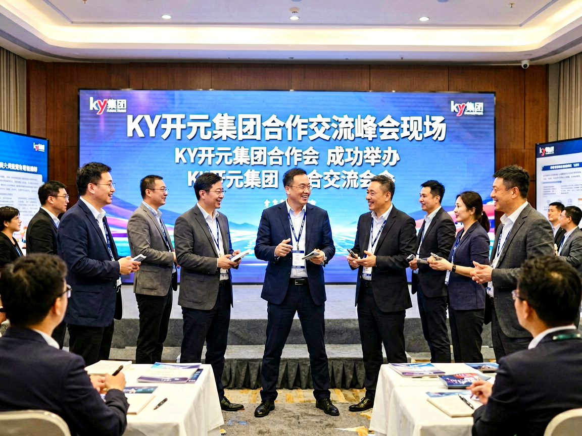 KY开元集团合作交流峰会活动现场